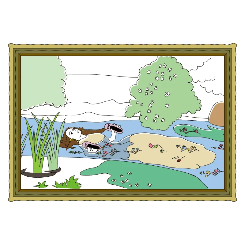 「オフィーリア(ドルオタのすがた) 」